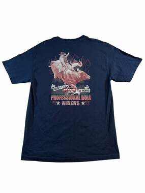 PBR Professional Bull Riders Shirt Mens Large 2000 Rodeo Western Wrangler Tee